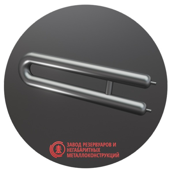 Регистры отопления двухрядные РЗЭ-2x108x3.0-2000 мм